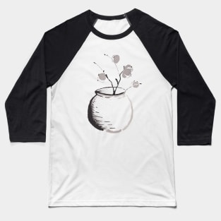 Orchid Pot Baseball T-Shirt